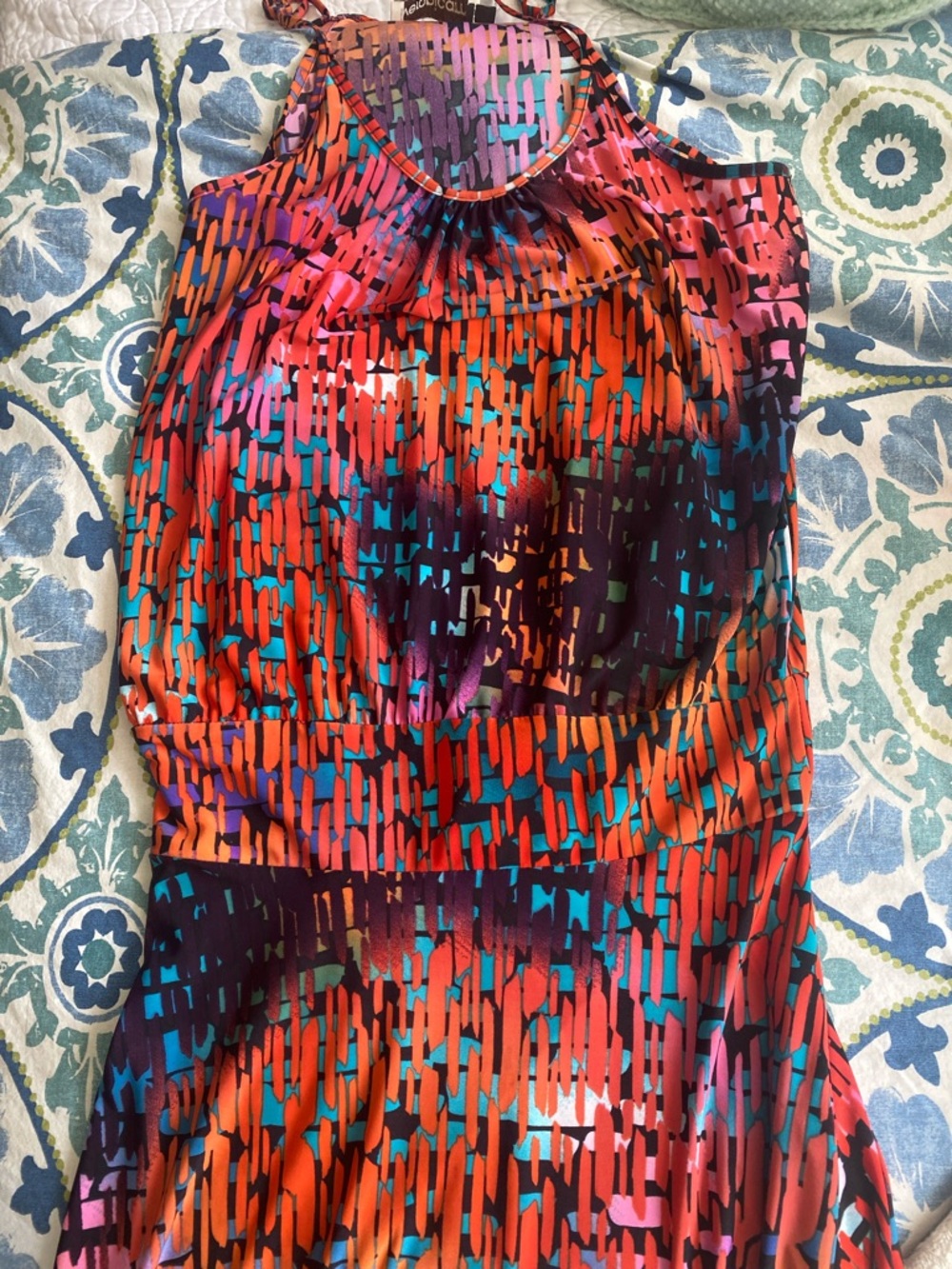Veronica M Maxi Dress, Spaghetti Staps, Vibrant, Vacation, Resort wear, Summer - Picture 4 of 13